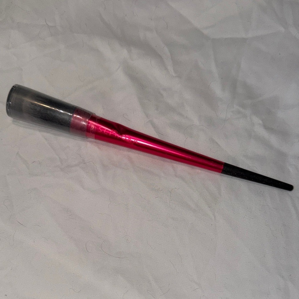 Sephora Collection 123 Synthetic Powder Brush Metallic Pink Tapered Handle